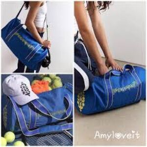 NWT FP Movement Good Sport Duffle Bag, Athletic Blue